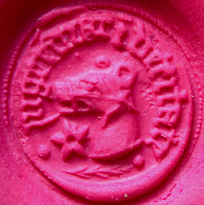 Signet-Ring-Impression