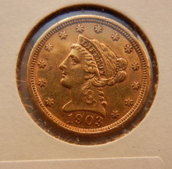 1903-$2.5-Coronet-Head-Gold-Quarter-Eagle