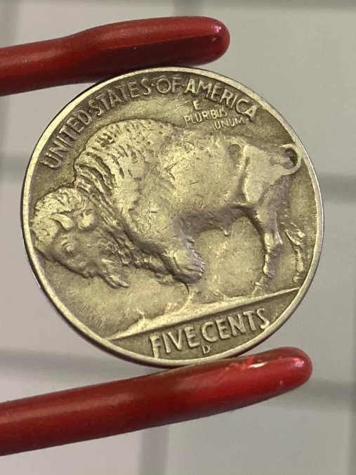 1937-D-3-Legged-Buffalo-Nickel-For-Grade