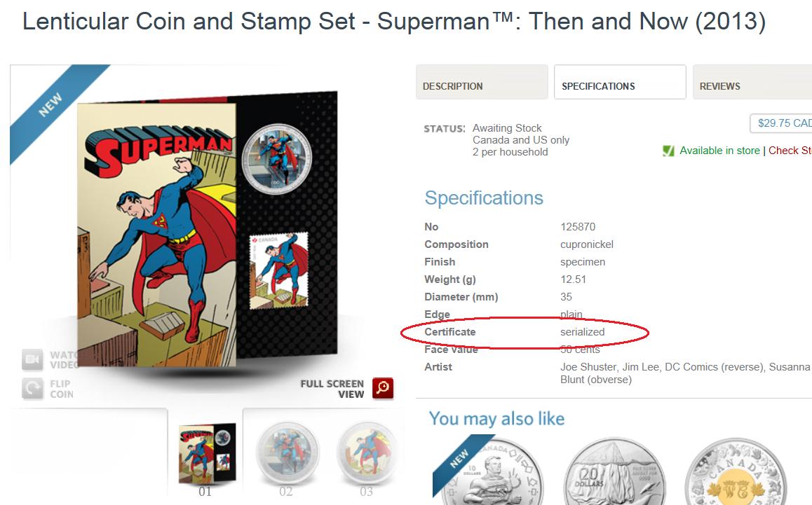 Superman-Coins