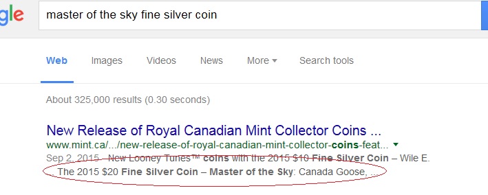 2015-$20-Master-Of-The-Sky:-Canada-Goose-Free-Coin