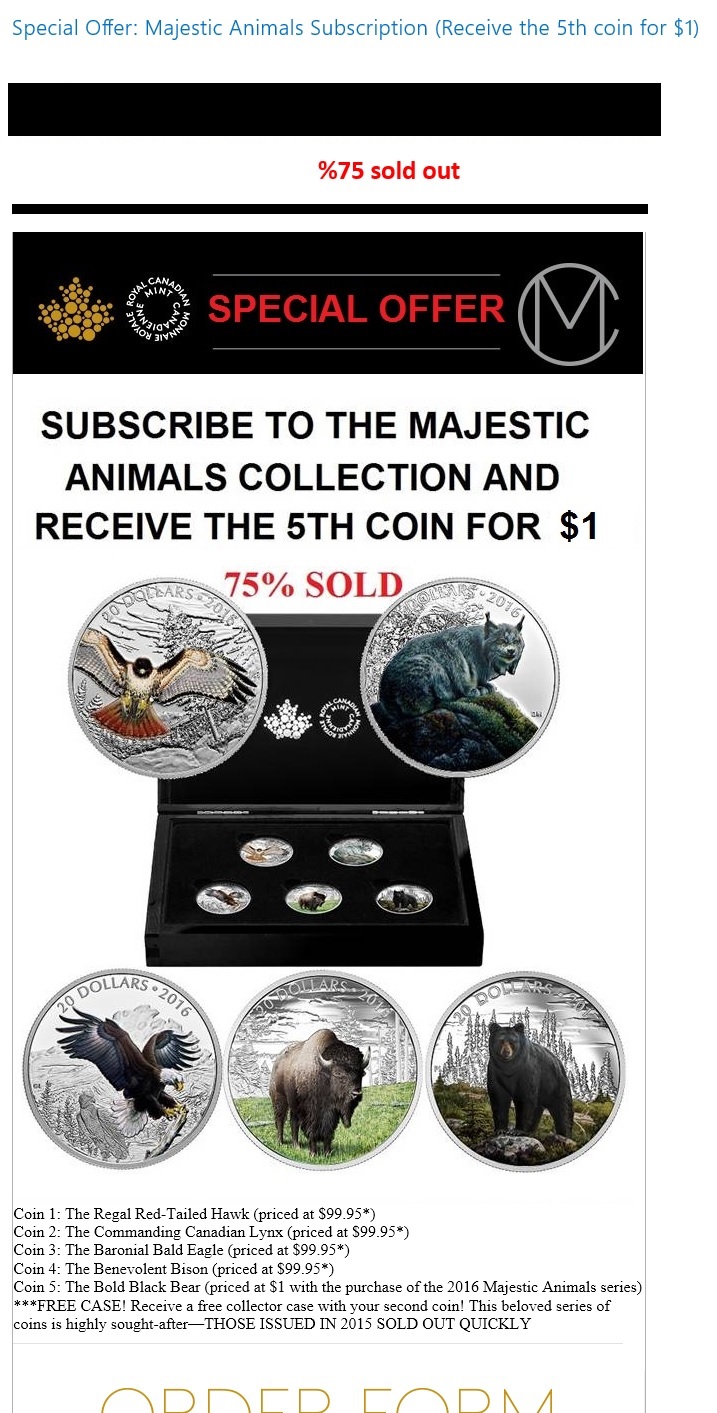 New-RCM-Release:-The-2016-Majestic-Animal-5-Coin-Subscription