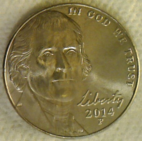 10-Rolls-From-Bank-Of-2014-P-Nickels