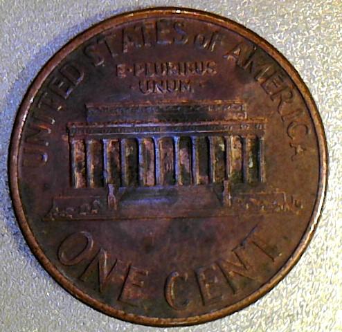 1995-P-Lincoln-Cent,-Something-On-The-Front-And-Looking-For-Thoughts