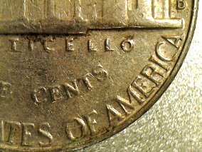 1964-D-Jefferson-Nickel,-Reverse-Finning