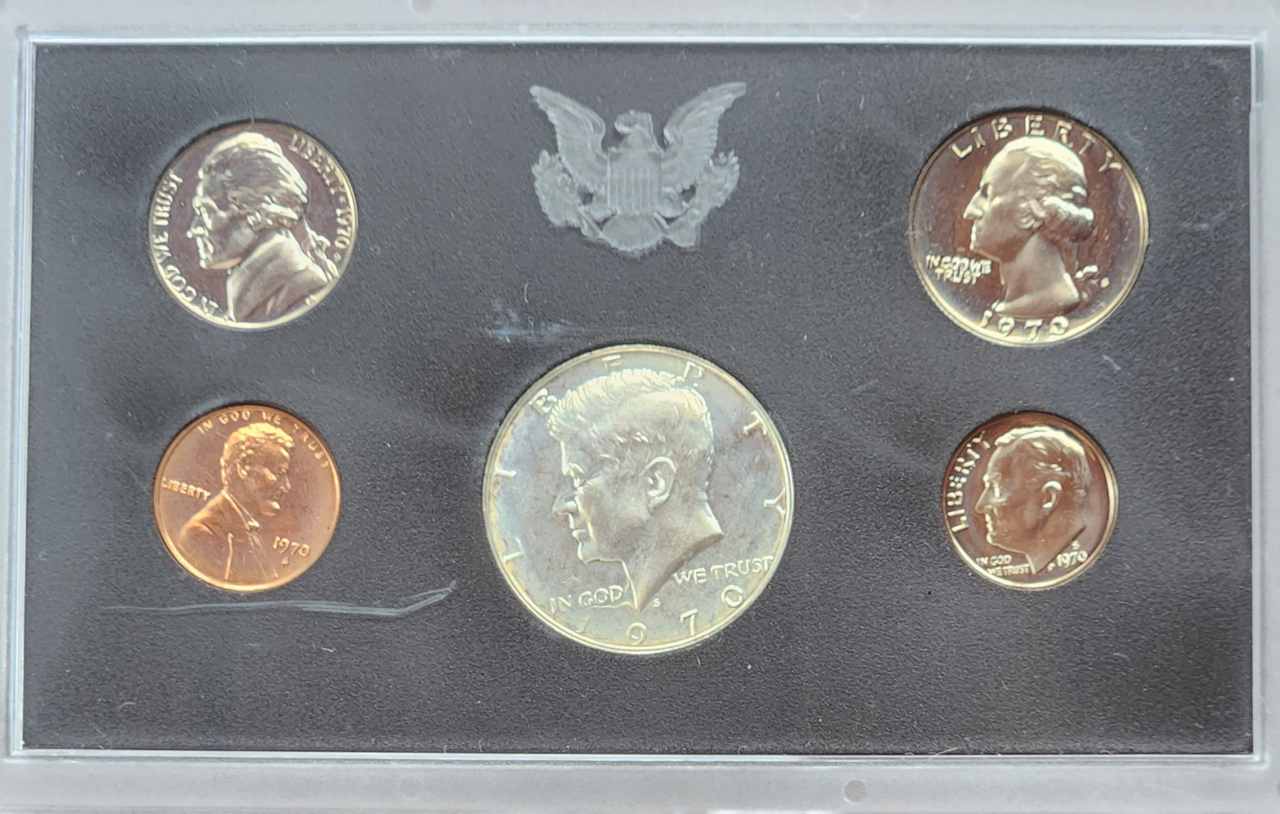 1970-S-Proof-Set-With-4-Of-5-Error-Coins-Post-3/4
