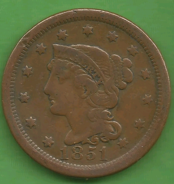1851-Braided-Hair-Large-Cent