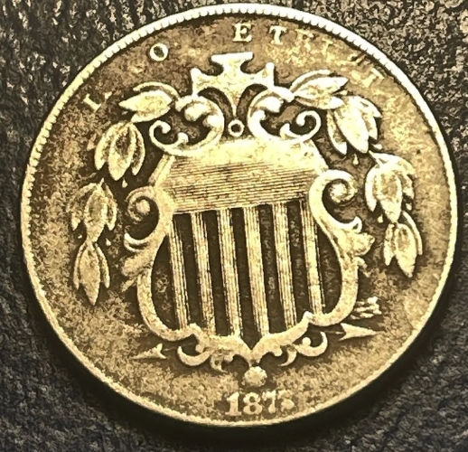 1872-Shield-Nickel-For-Grading