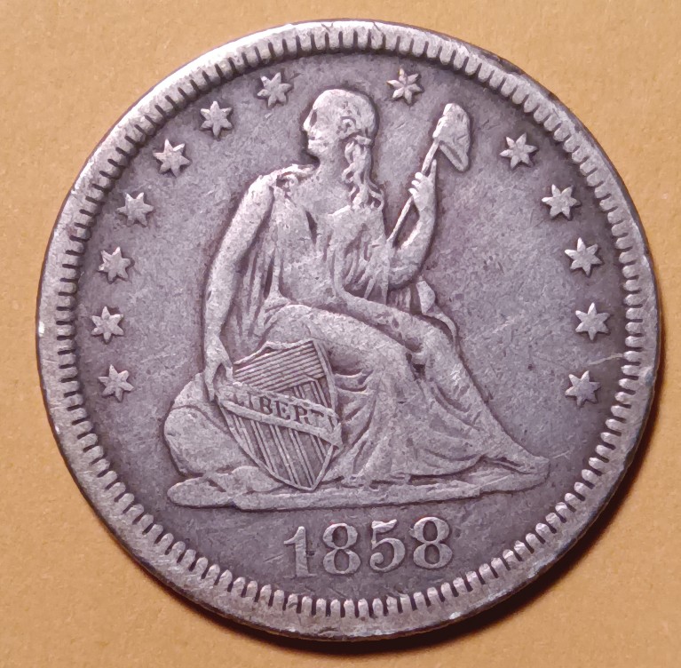1858-Seated-Liberty-Quarter