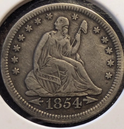 1854-P-Seated-Liberty-Quarter
