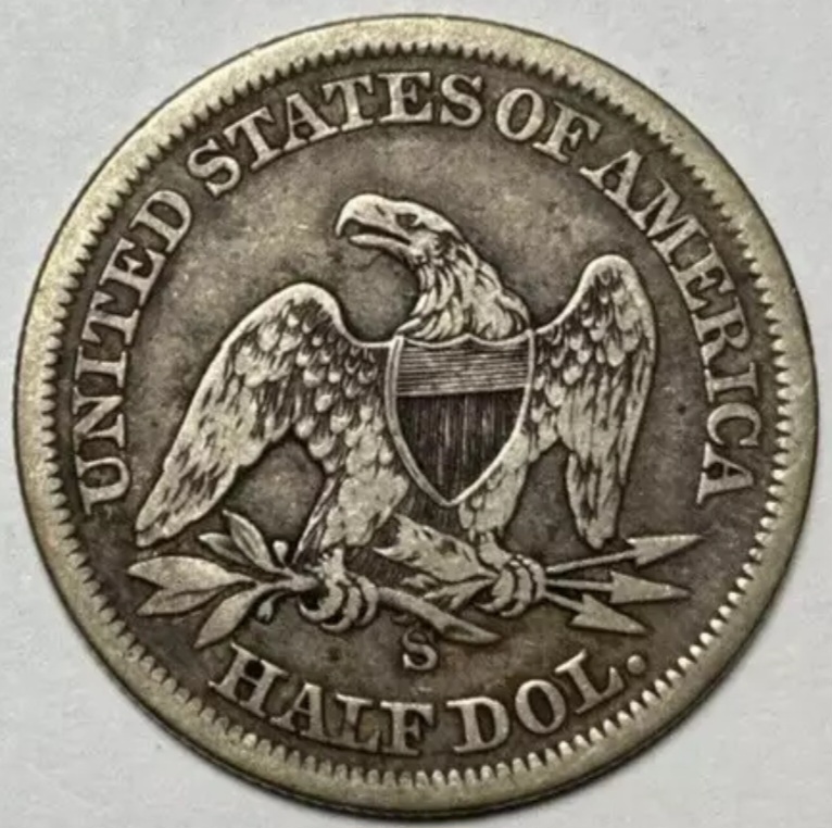 1861-S-Seated-Liberty-Half-Dollar