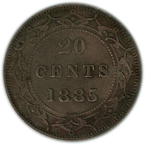 1885-Newfoundland-20-Cent...