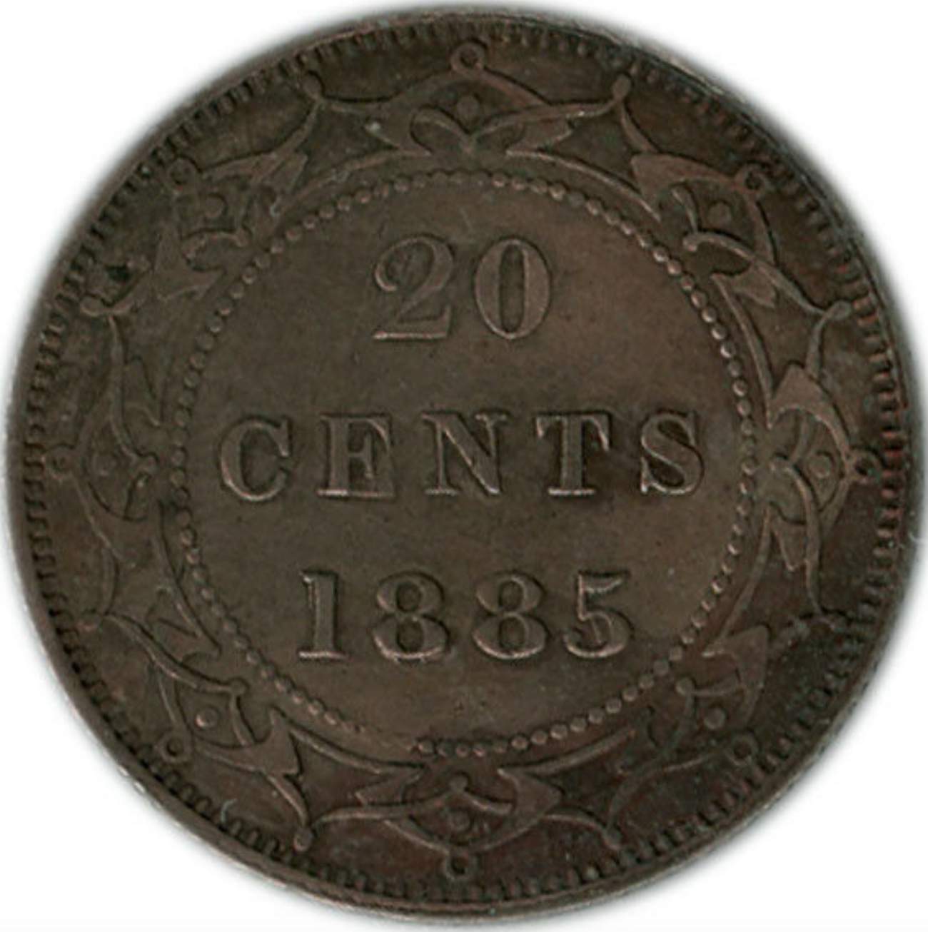 1885-Newfoundland-20-Cent