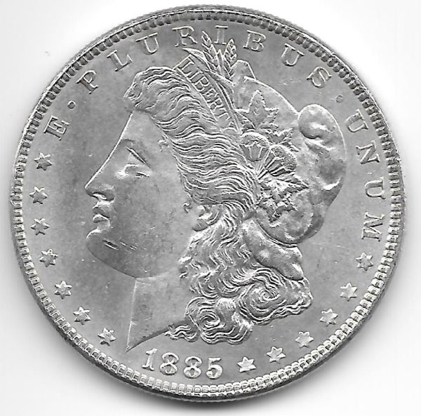 1885-And-1881-S-Morgan-Dollars