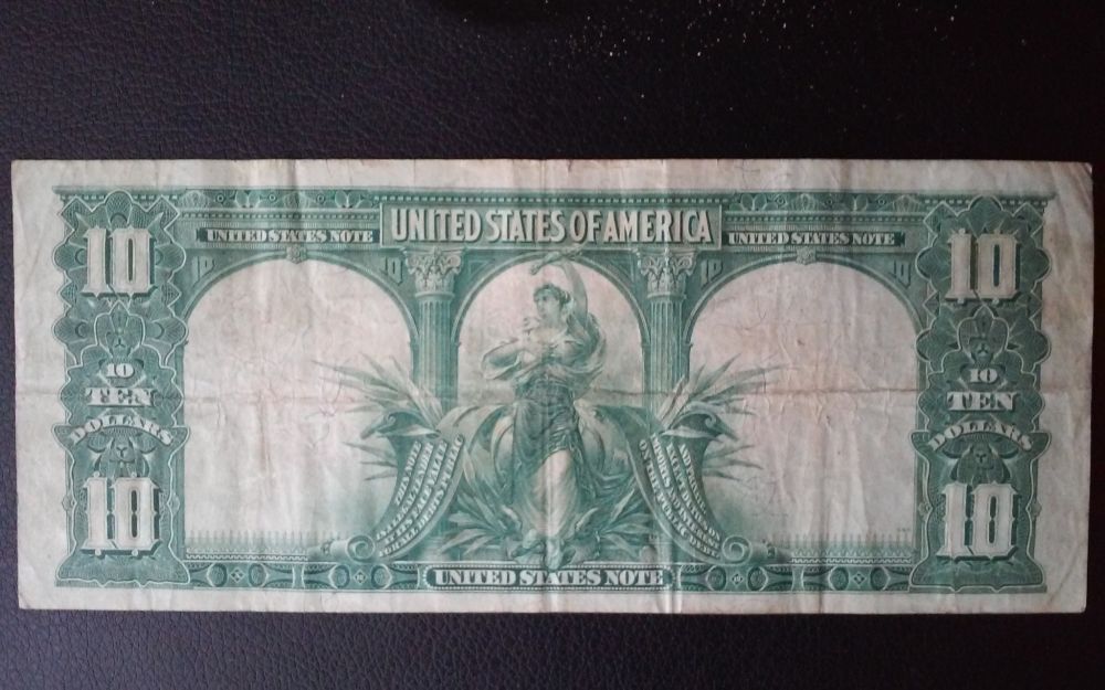 Series-Of-1901-$10-Silver-Cert-Bison-Grading