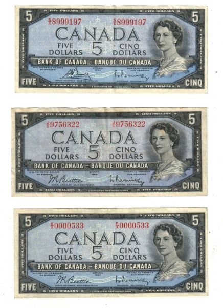 #0000533-Considerd-A-Low-Serial-Number-For-1954-$5-Note?