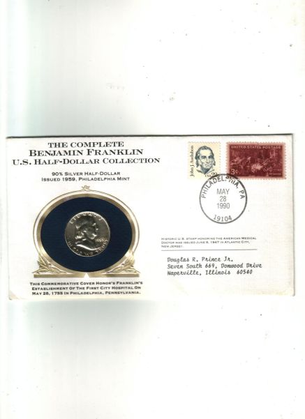 Franklin-Half-First-Day-Cover-Value?