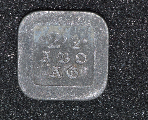 Unknown-Coin-2-1/2-Possibly-From-WW2