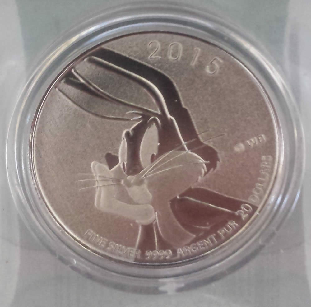 Iconic-New-Bugs-Bunny-Silver-$20-For-$20-Coin-Now-Available