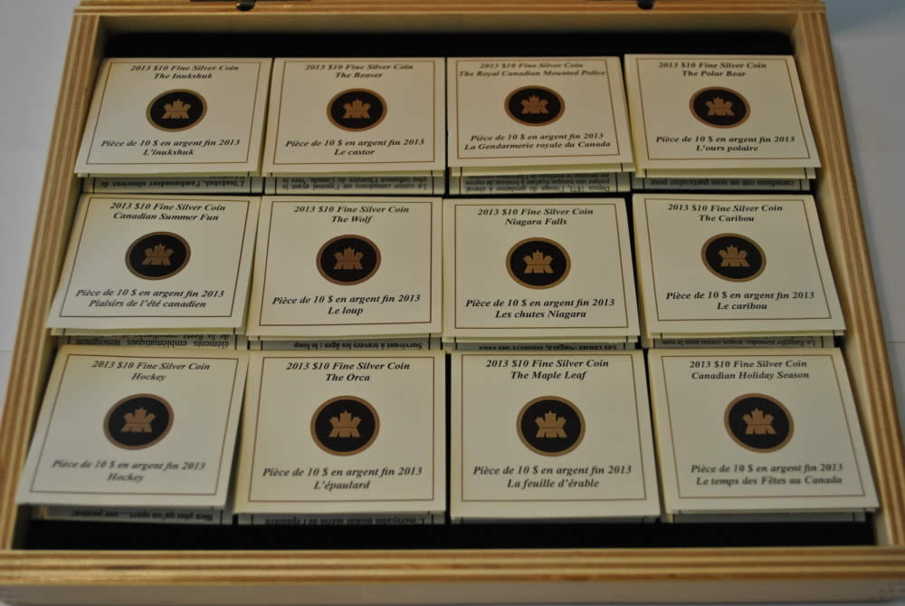 2013-O-Canada-Set-Of-1/2-Ounce-Silver-Coins