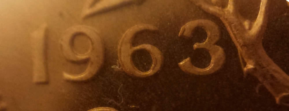 1963-PL-Penny-With-Doubling-On-Devices-Date-And-Legend