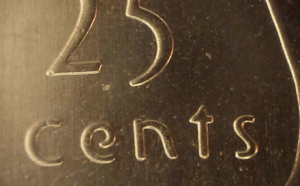 1991-25-Cents-Struck-Through-With-Reverse-Doubling
