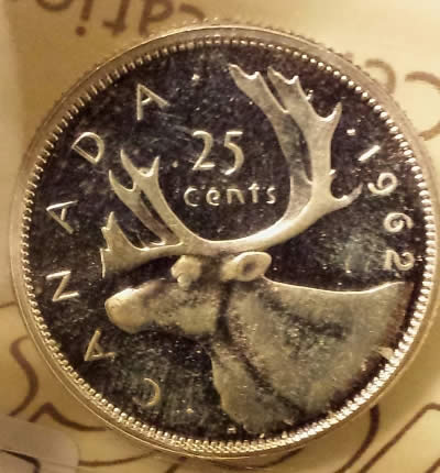 1962-PL-66-Quarter-With-Faded-Antler---Missing-Horn