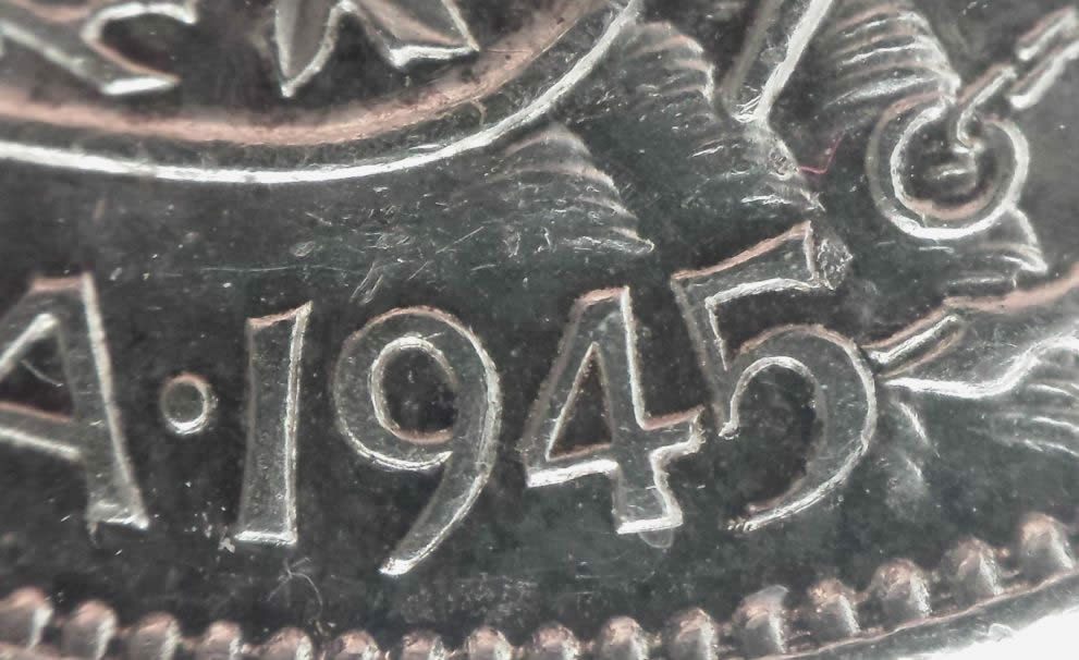 Identify-The-Variety-->>-1944-And-1945-KGVI-50-Cents