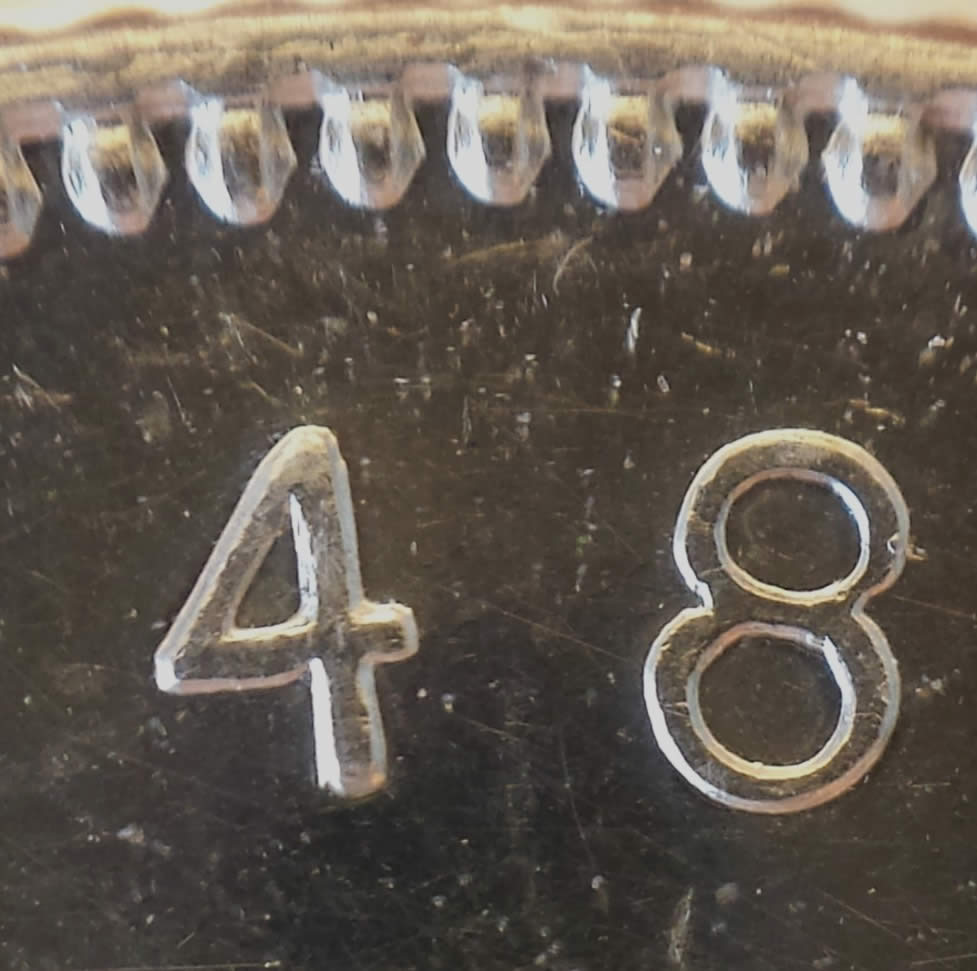 1948-Quarter-Lots-Of-Neat-Features-D/C-Double-Hp-Planchet