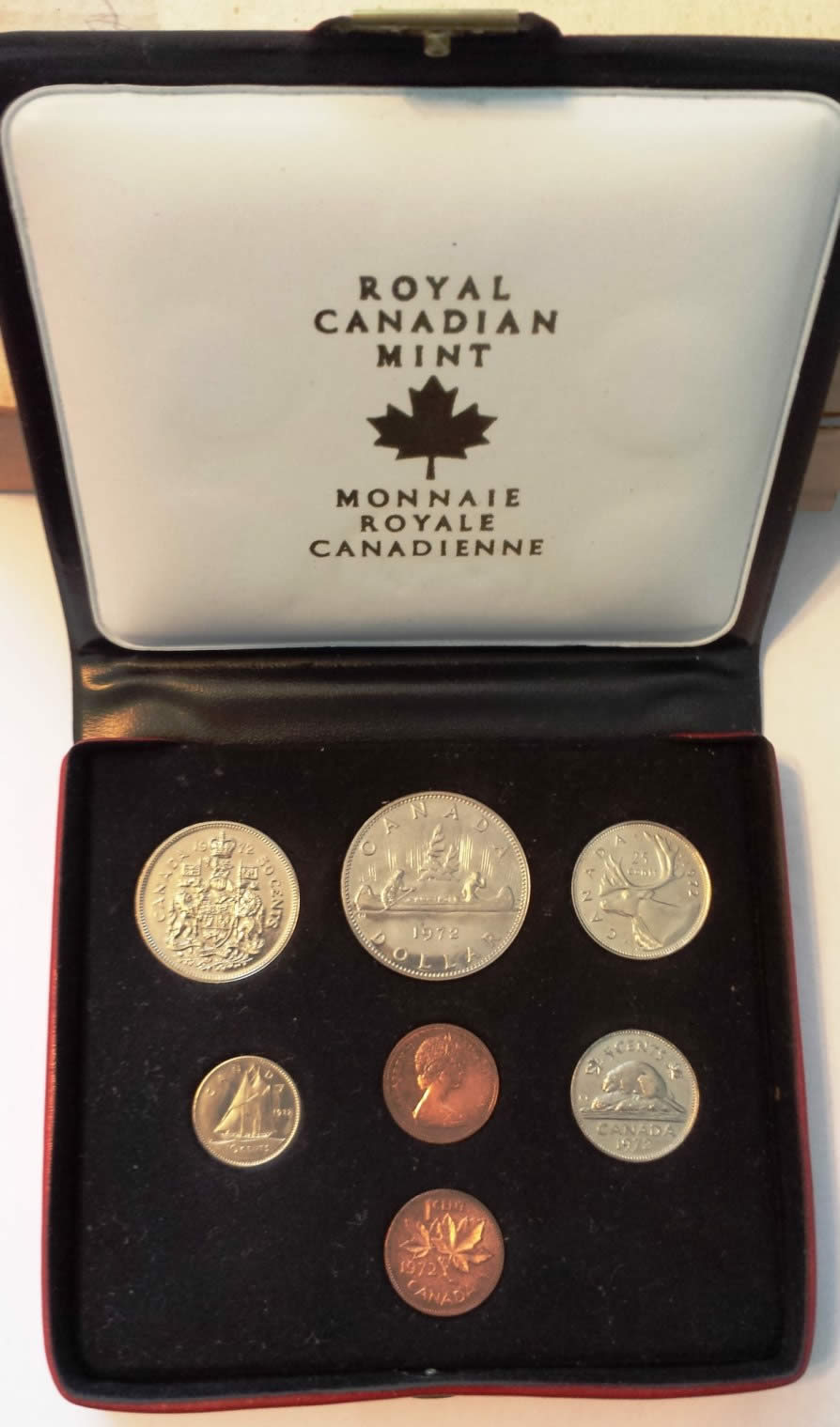 1972-Silver-Dollar,-Double-Dollar-And-Double-Penny-Sets