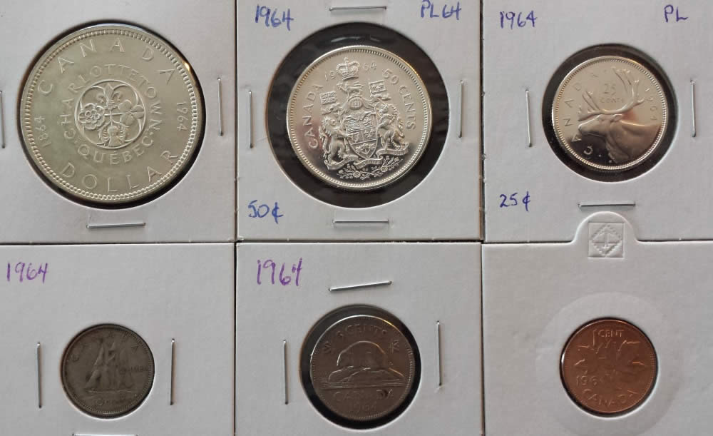 From-Bullion-Junk-Bin-Circ-And-Sales---1964-Set
