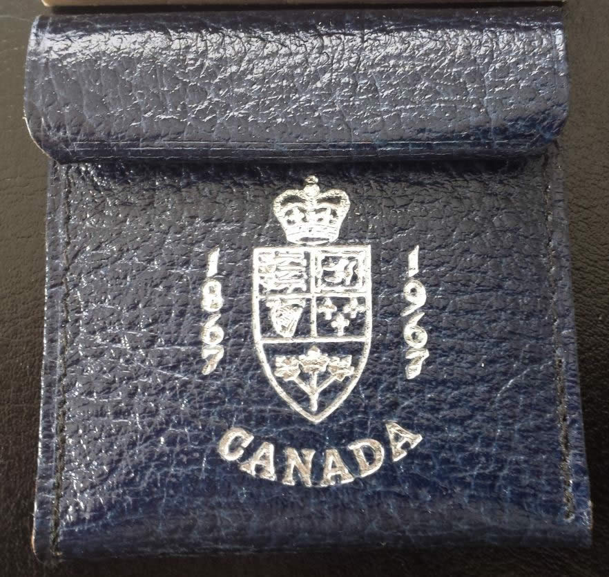 1967-Centennial-Of-Canada-Sterling-Silver-Medallion-In-Original-Packaging