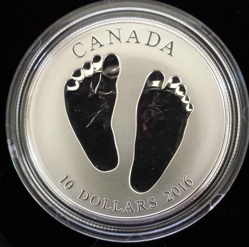 New-RCM-Release:-2016-1/2-Oz.-Fine-Silver-Coin---Welcome-To-The-World