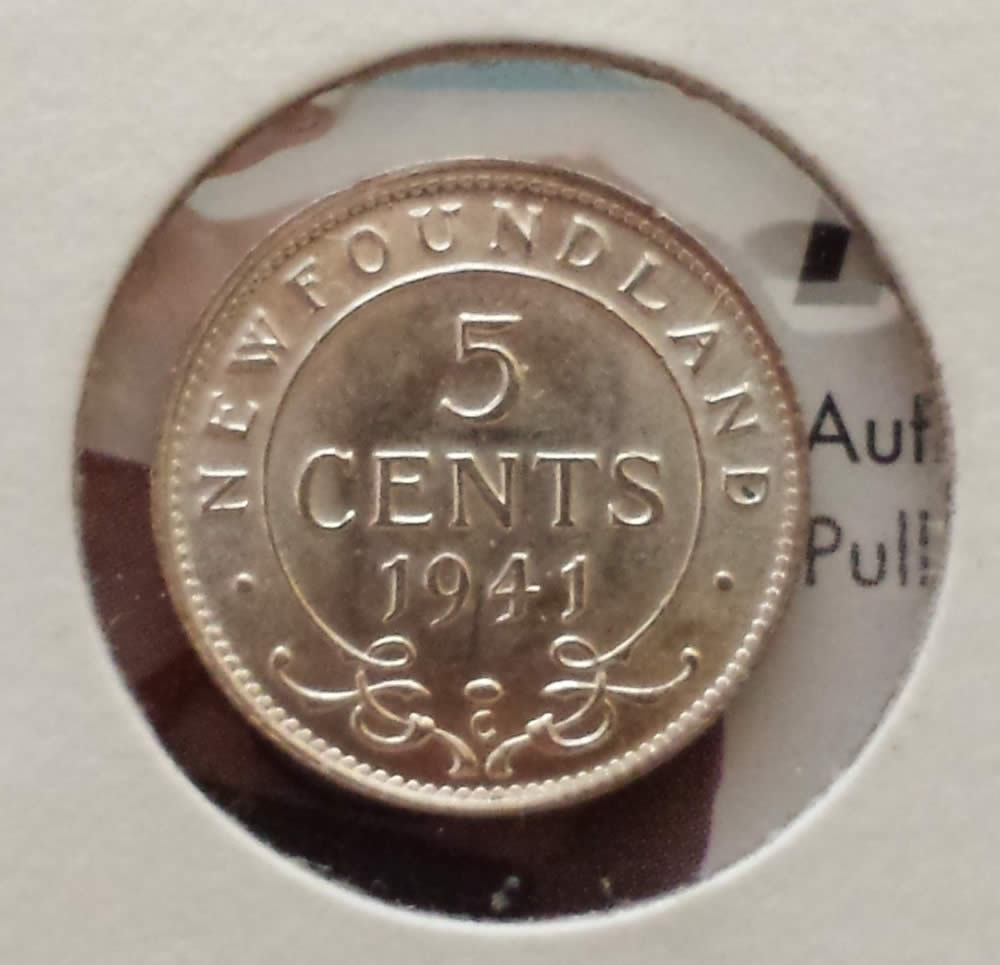 1941-Newfoundland-5-Cents