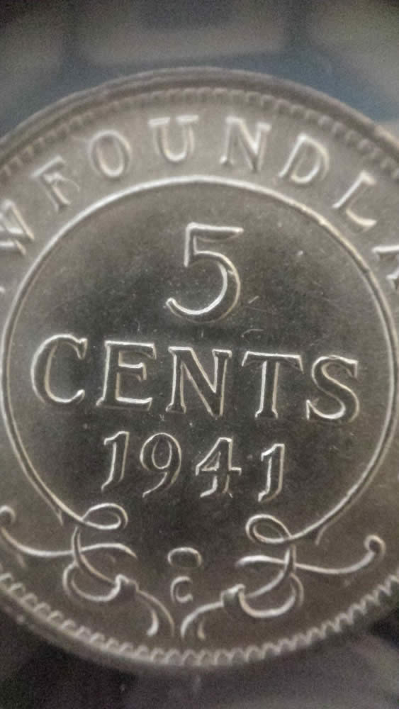 1941-Newfoundland-5-Cents