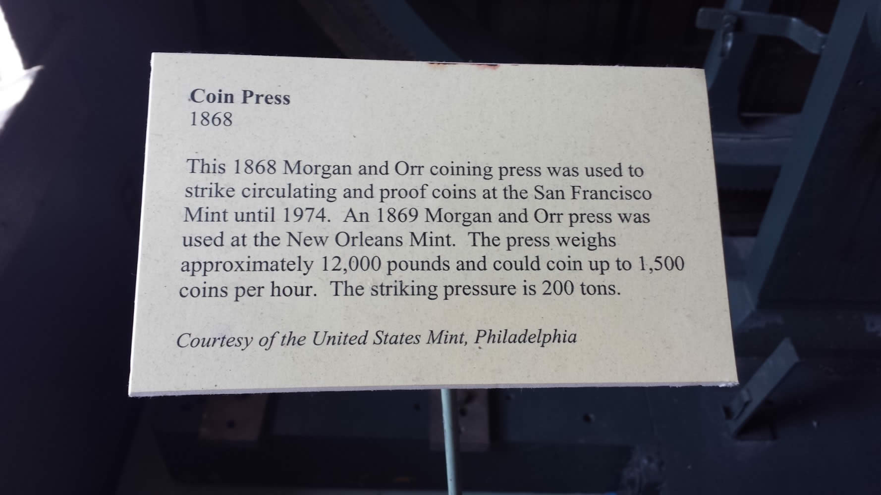 New-Orleans-Mint-Tour---Pictures