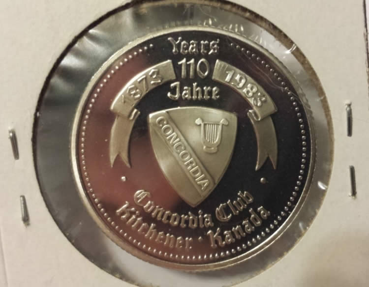 Kitchener-Waterloo-Tokens-1973,-1978,-1981,-1983