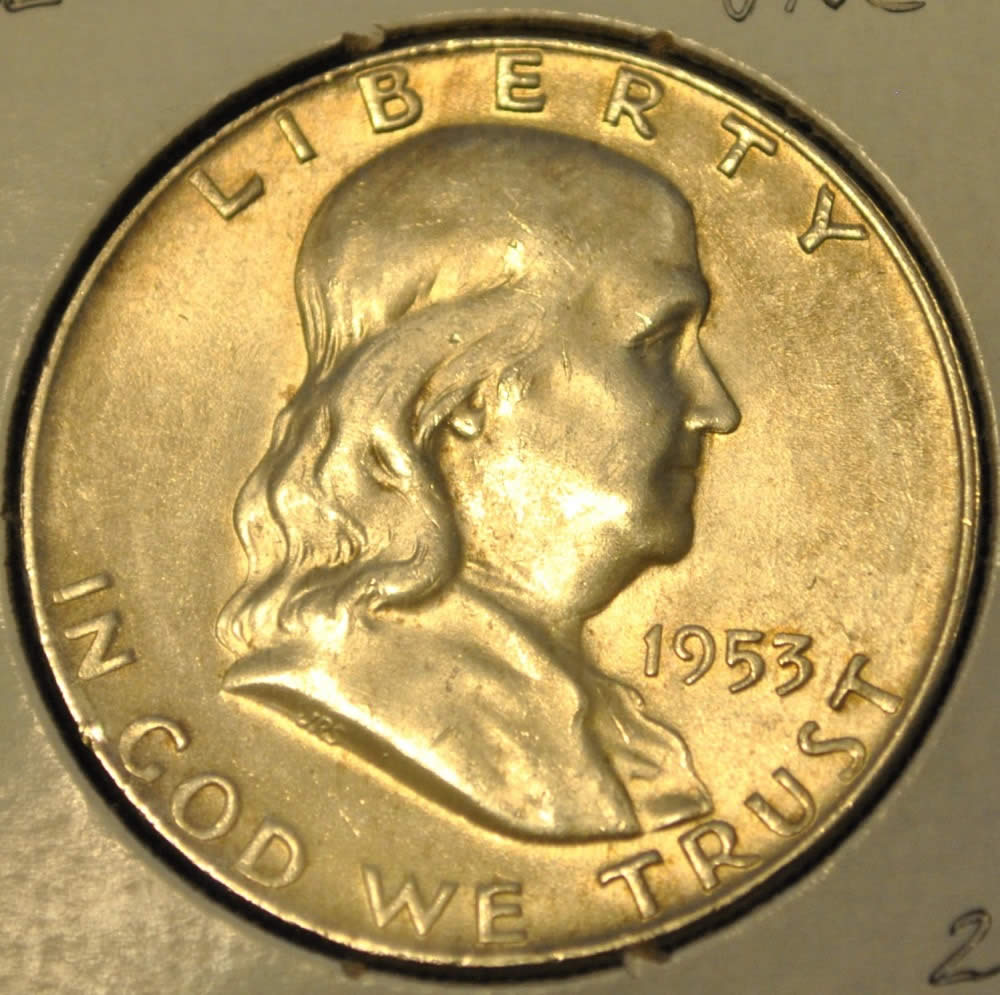 1953-Franklin-Half-For-Grading
