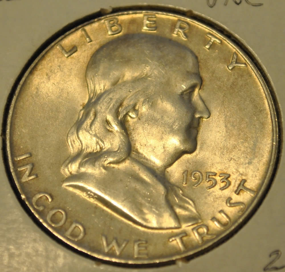 1953-Franklin-Half-For-Grading