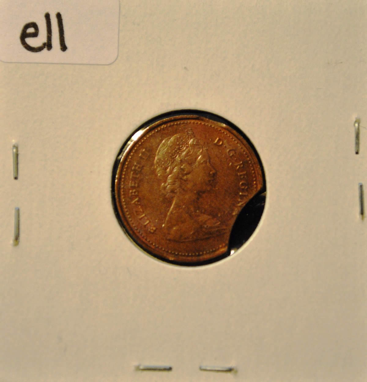 A-Couple-Of-Clipped-1981-Cents,-One-Double-Clipped