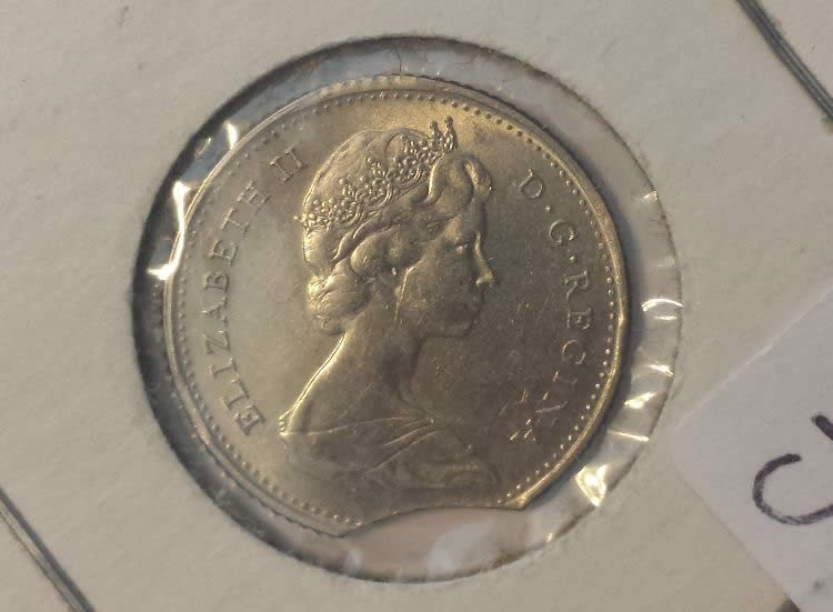 1968-Dime-With-Triple-Clip---One-Big,-Two-Small
