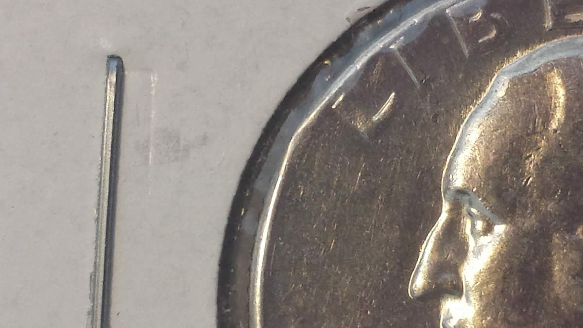1958-Washington-Quarter-With-Clip-And-Blakesley