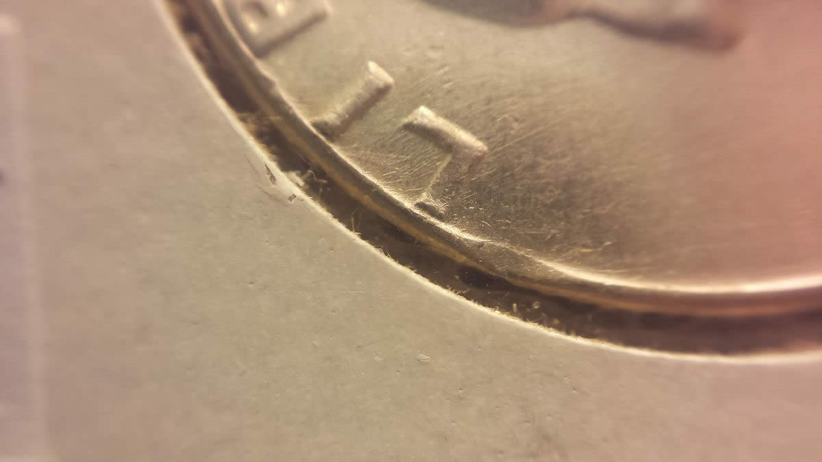 1958-Washington-Quarter-With-Clip-And-Blakesley