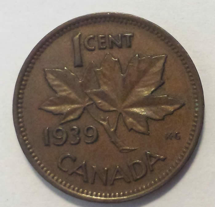 1939-One-Cent-Obverse-Lamination