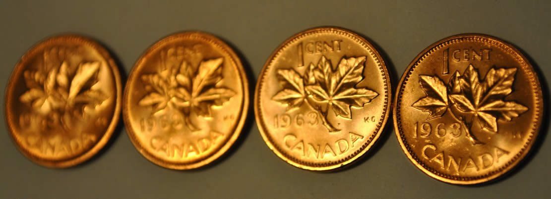 1963-1-Cent-From-Roll--->-Grade-Opinions-Welcome