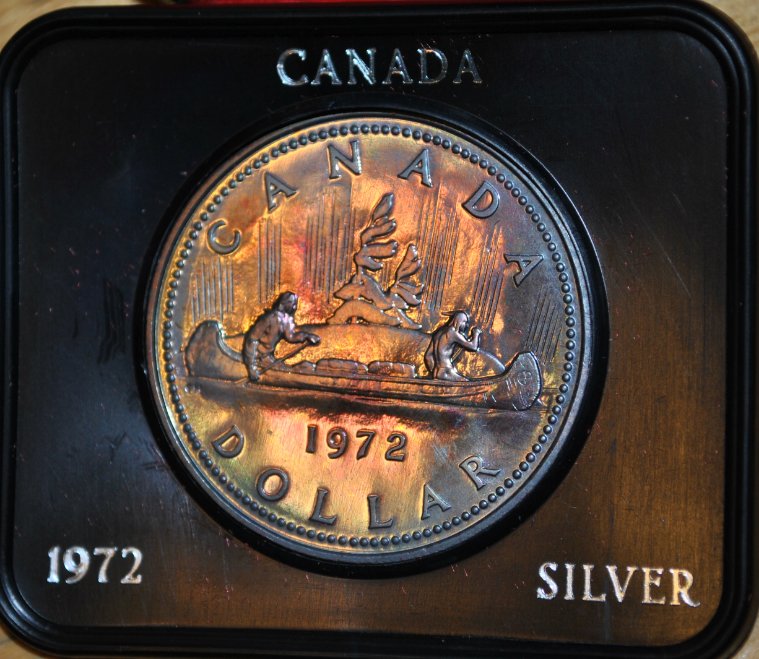 Toned-Canadian-Coins