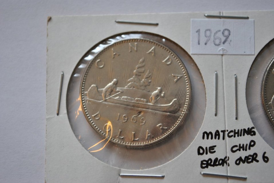 1969-Nickel-Dollar-Set-Matching-Strike-Through