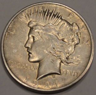 Two-1921-Peace-Dollars