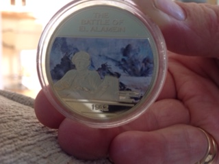 El-Alamein-Cu,--Gold-Plated-Medal
