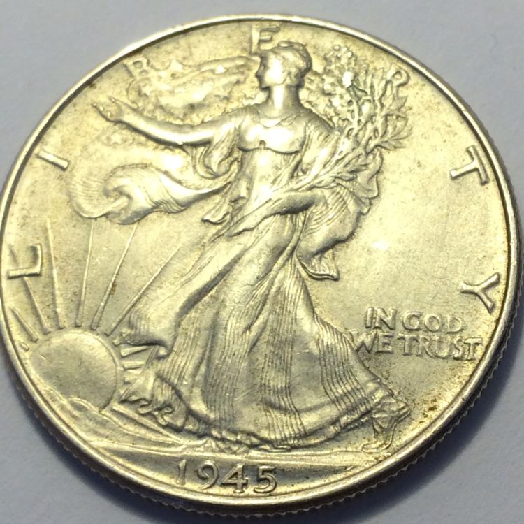 1945-Half-Dollar-For-Grading